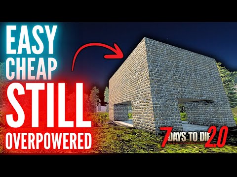 This horde base will STILL last longer than you intend on playing 7 days to die 2.0