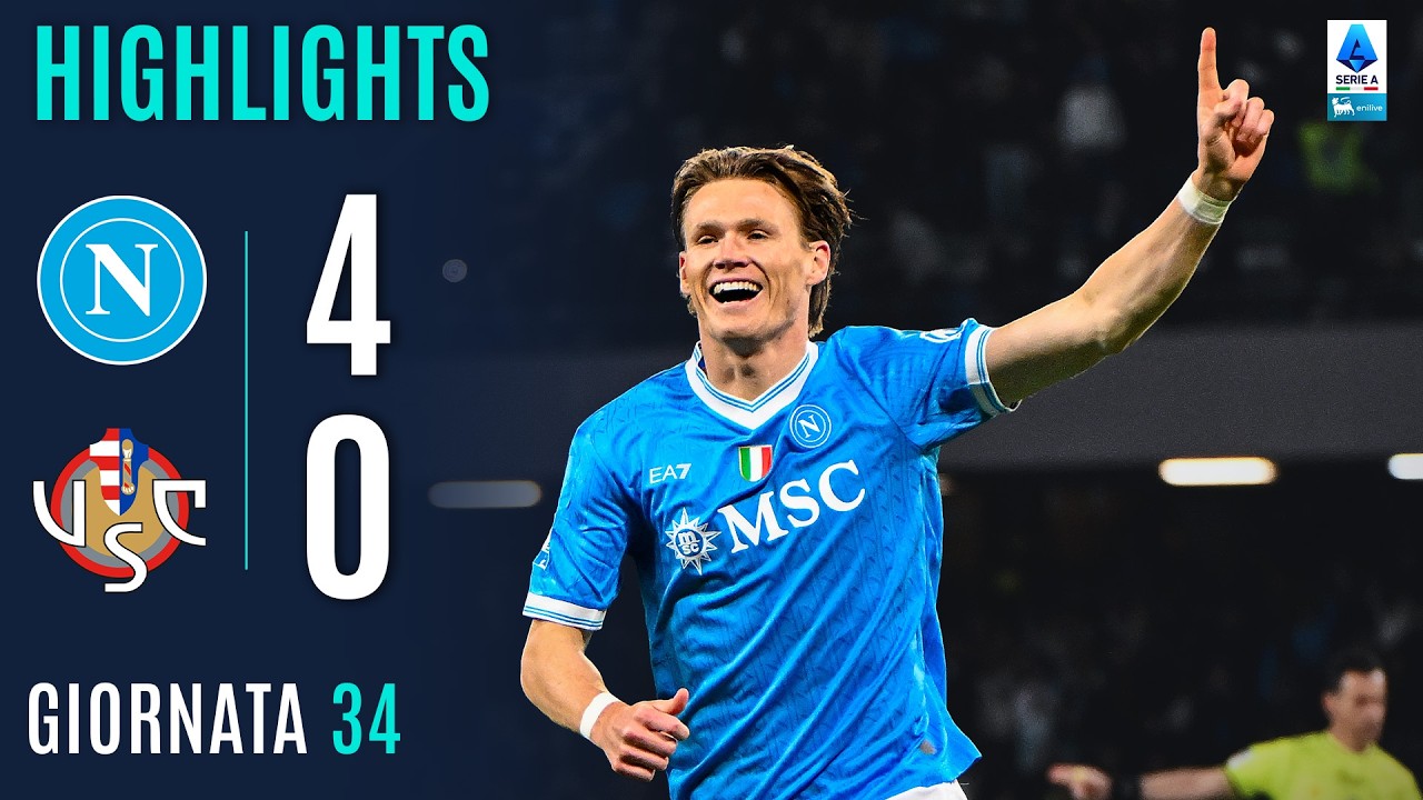 Poker di Conte al Maradona | NAPOLI-CREMONESE 4-0 | HIGHLIGHTS | SERIE A ENILIVE 2025/26