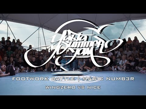 WINGZERO VS NICE | FOOTWORK BATTLE | MAGIC NUMB3R