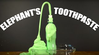ELEPHANT’S TOOTHPASTE: An impressive experiment you can try at home