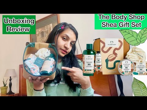 The Body Shop Shea Gift Set | The Body Shop Products Review #thebodyshop #review