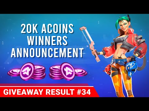 20K Acoins Lucky Winner Announcement - Giveaway Result #34 - Mech Arena