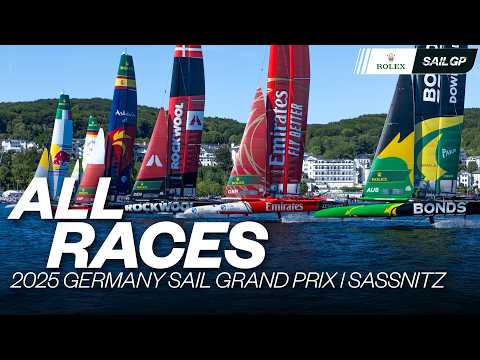ALL RACES | 2025 Germany Sail Grand Prix | Sassnitz | Races 1 - 7 & Final | SailGP