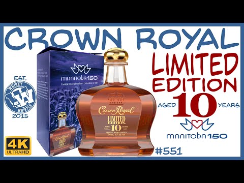 Crown Royal Limited Edition 10 Year Old (Manitoba 150) Whisky Whistle 551