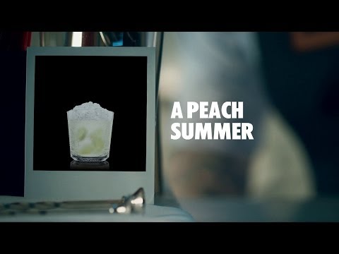A PEACH SUMMER DRINK RECIPE - HOW TO MIX