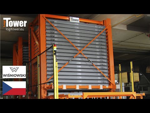LOGITOWER: WISNIOWSKI - automatický systém skladování plechů