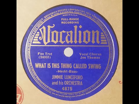 "What Is This Thing Called Swing" (1939) Jimmie Lunceford & His Orchestra = classic big band swing
