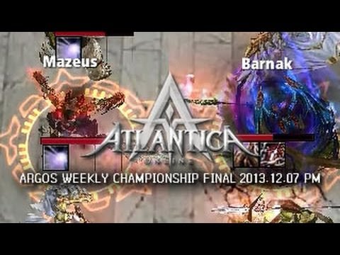 Argos Weekly 2013.12.07 PM Final: Mazeus vs. Barnak - Atlantica Online