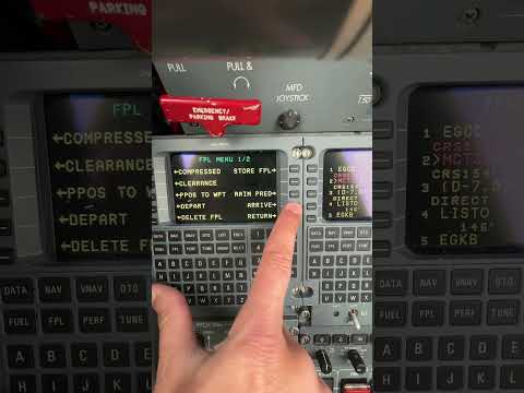 Universal FMS Flight Plan Entry