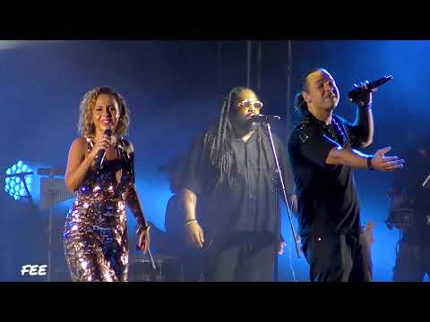 JI KANN' en live sur la scène des Boucans de la baie  2023 à Fort-de-France