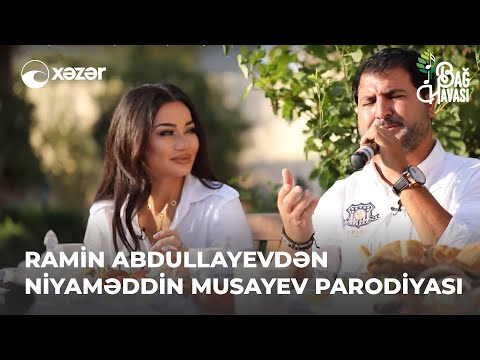 Ramin Abdullayev Taleb Tale İlə Niyaməddin Musayevi Parodiya Edib Canlı İfa Etdi