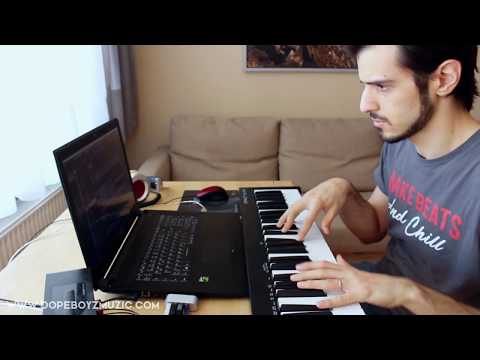 Making a Post Malone Type Beat 2019 "LONELY" - Hip Hop Instrumental with Hook by DopeBoyzMuzic