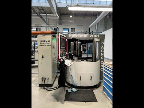 Μύλος εργαλείων HAWEMAT 2001 CNC 2006