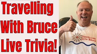 Thursday Night Prime Time Travelling with Bruce Live Trivia Show