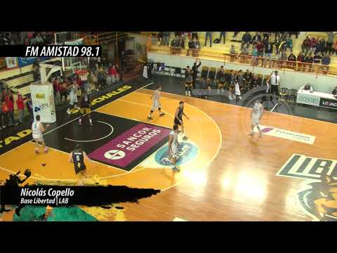 LAB | Nicolás Copello fue decisivo con dos triples | Base Libertad