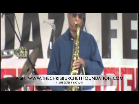 Chris Burchett (Guitar) & Legendary Freddie Washington (Saxophone) @ U-City Jazz Festival 2011