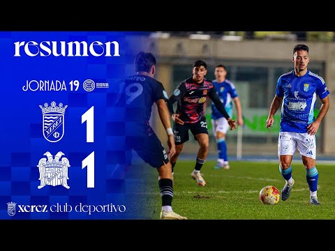Resumen del Xerez CD 1-1 Águilas FC