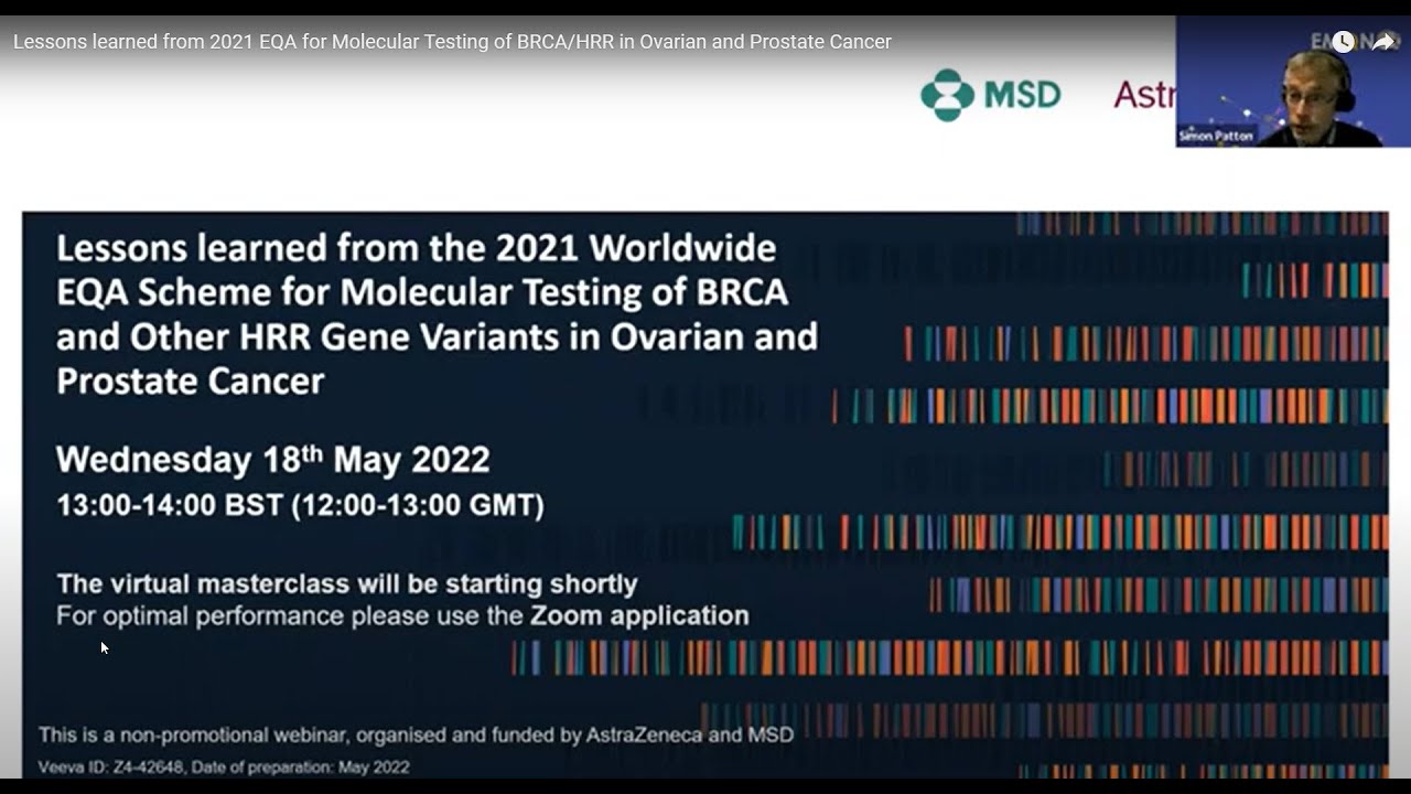 Lessons learned from 2021 EQA for Molecular Testing of BRCA/HRR in Ovarian and Prostate Cancer