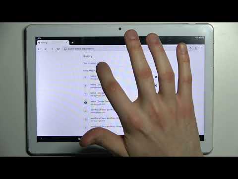 How to Delete the History Browser in TOSCIDO M863 – Erase Browser Data