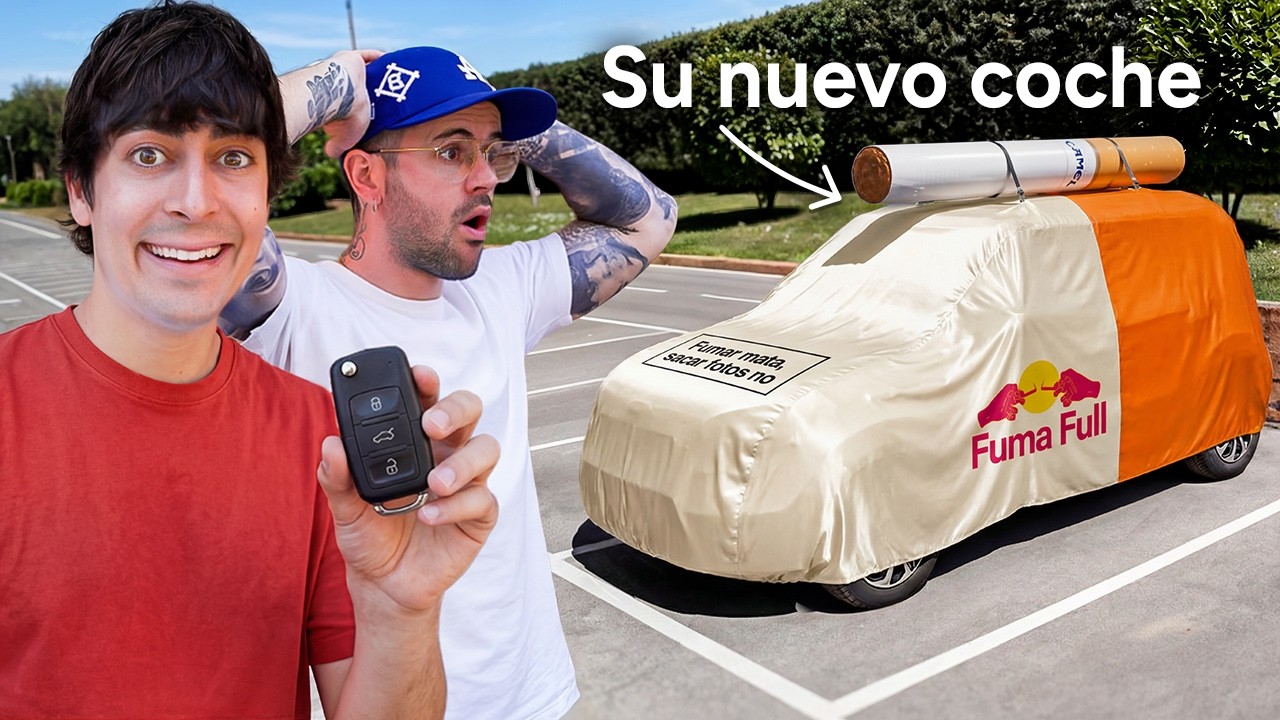 Le Regalé el Coche de Sus Sueños