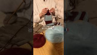 フランス在住初マタ妊婦🤰🇫🇷#海外生活 #編み物 #海外在住ママ #妊婦 #フランス #maternity #knitting  #france #初マタ