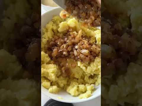 Homemade Potato Knishes! Super Easy Recipe #shorts