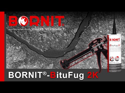 BORNIT® BituFug 2K - Riss-Sanierung im 2-Komponenten-System