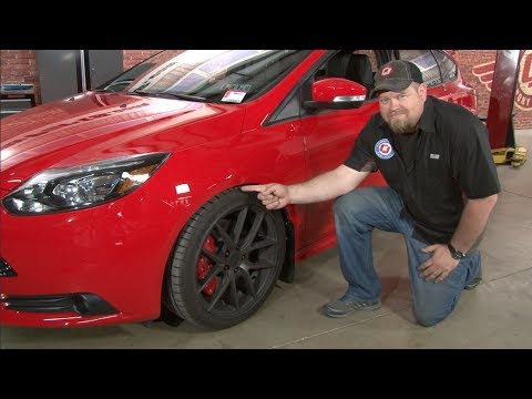 Focus ST Suspensions Coilover Kit ST-X 2013-2018 Installation
