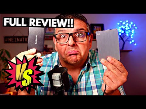 Samsung T7 Vs. Seagate One Touch External Hard Drive (Comparison Review)