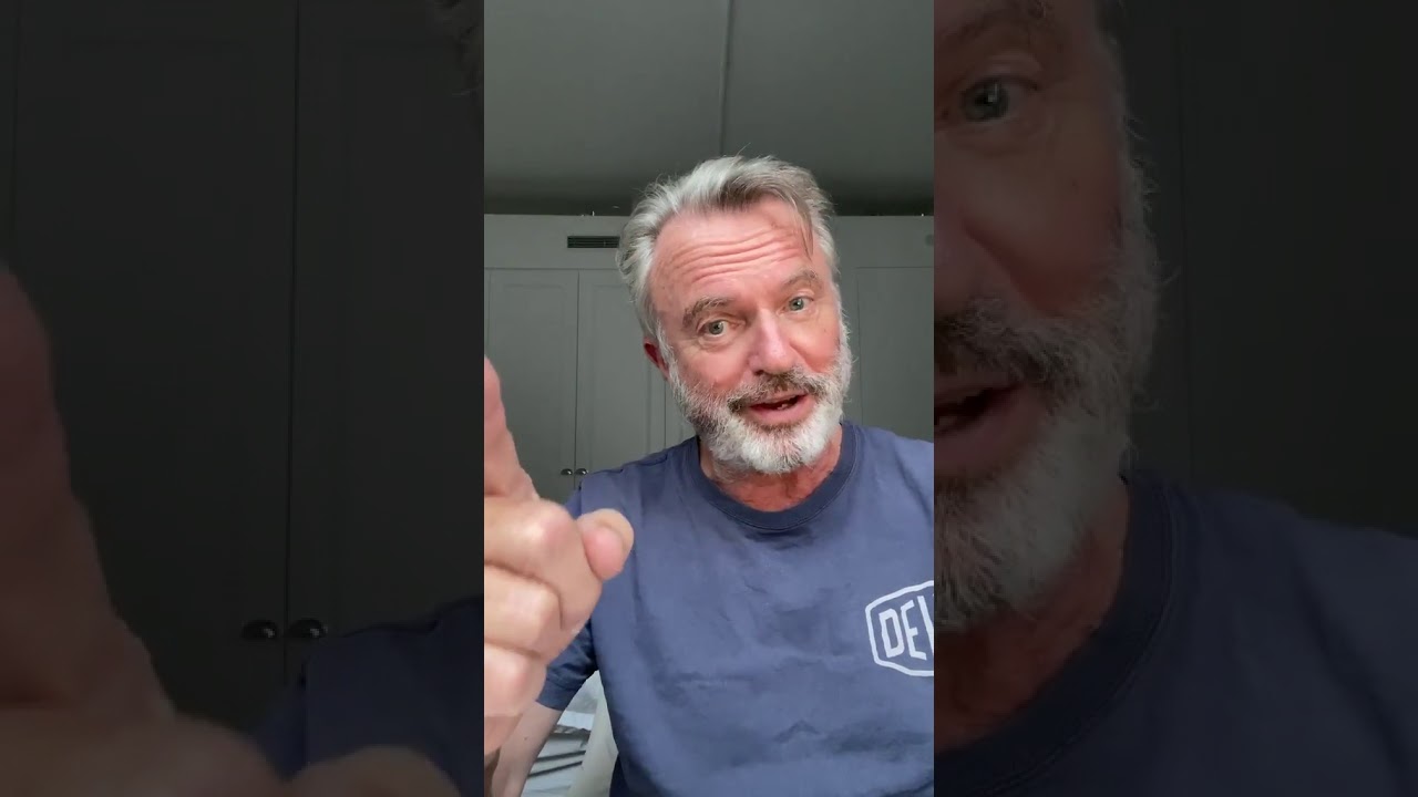 Sam Neill: DEUS EX MACHINA . And the tragedy of my favourite t shirt - 2020.05.07.