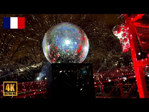 Paris La Villette Lumieres Light Exhibit