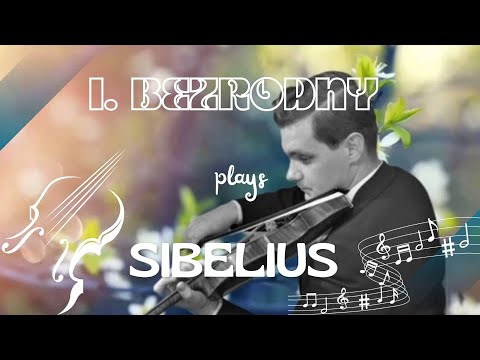 🎻Hidden Treasure! Igor Bezrodny Performs Sibelius - Serenade No. 2 (1953)