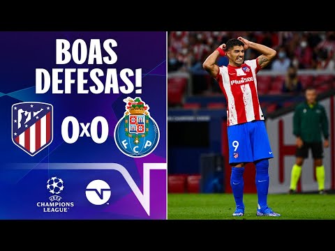 Gols e lances de Atlético de Madri x Porto