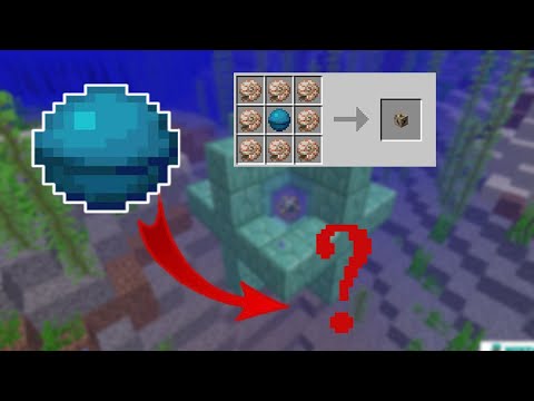 ЗАЧЕМ НУЖНО СЕРДЦЕ МОРЯ / Как сделать морской проводник (источник) в Майнкрафт #Shorts