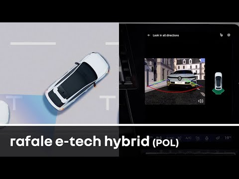 kamera cofania - Rafale E-Tech full hybrid - Renault