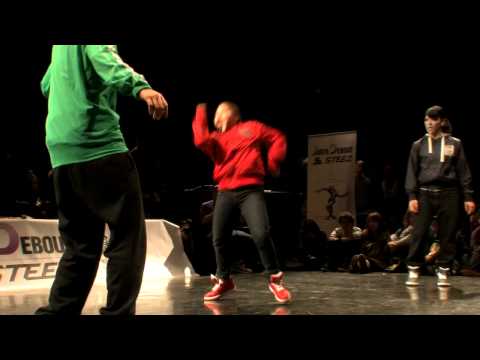 JUSTE DEBOUT 2012 【HIPHOP SIDE BEST8】CONVEKS vs Rico&Rioka
