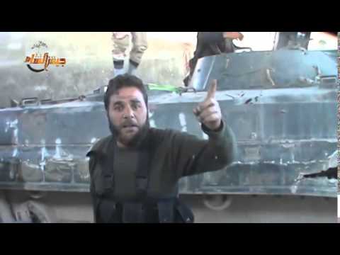 جولة ميدانية داخل حاجز تل ملح في ريف حماة بعد السيطرة عليه مقاتلي جيش الشام