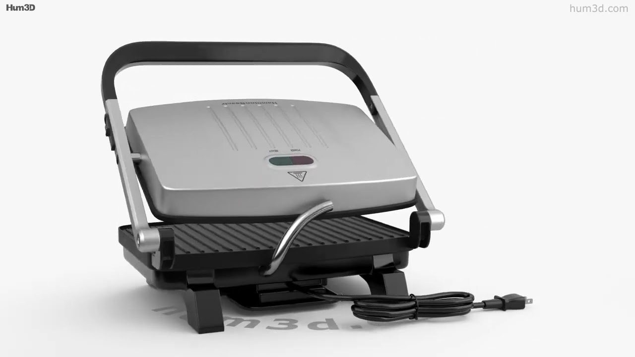 Sandwich Toaster 3D model by 3DModels.org