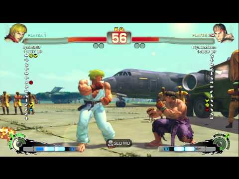 Ryukichikun [Ryu] vs syain989 [Ken] SSF4 Japanese Online Ranked Matches - TRUE-HD