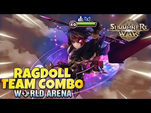 Ragdoll Team Combo in World Arena Ep. 4 - Summoners War