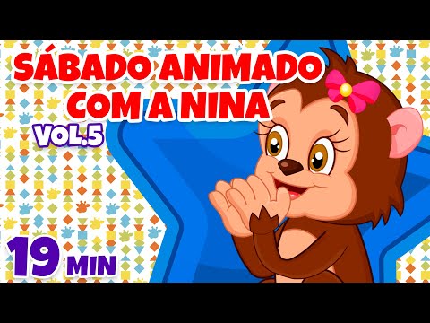 Sábado Animado com a Nina Vol. 5 - Giramille 19 min | Desenho Animado Musical