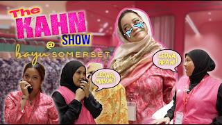 Download lagu LEONA JUAL BAJU KURUNG?! | Part-time @ Bayu Somerset | The KAHN Show S1E02 mp3
