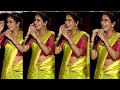 Vj Kikki Glamorous Saree Navel Tamil Anchor