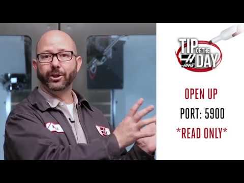 View Your Haas Control From Your Computer or Phone   Haas Automation Tip of the Day Korean sub