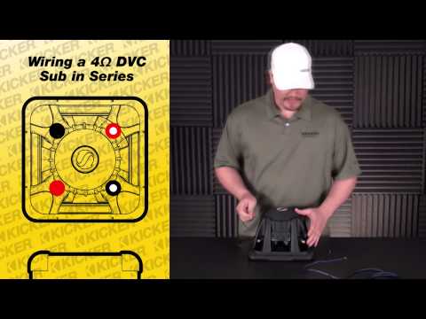 Subwoofer Wiring: One 4 ohm Dual Voice Coil Sub in Series