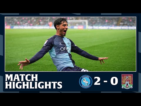 Match Highlights: Wycombe Wanderers 2 - 0 Northampton Town