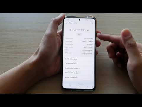 Galaxy S21/Ultra/Plus: How to To Find Out The Model Number of Your Phone