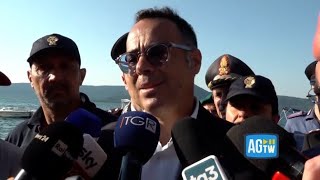 Le ricerche del marito di Roccella disperso nel lago di Vico, il viceprefetto: «All'opera tutta l...