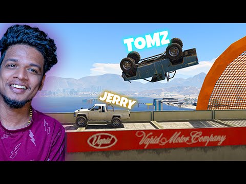 GTA 5 : Jerry Challenged me to FLY !!!!