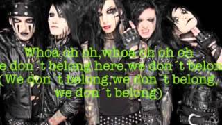 Black Veil Brides We Don&#39;t Belong Here Lyrics